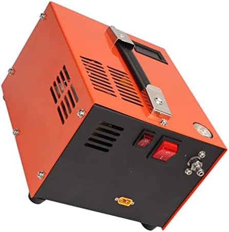 Compressor de ar do carro, compressor de ar PCP Desligamento automático Display de temperatura do ventilador