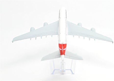 Dinastia Tang (TM 1: 400 16 cm de barramento de ar A380 Modelo de avião de avião de metal qantas modelo