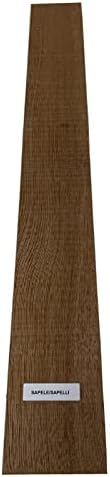 Premium Sapele/Sapelli Fin Stock Lumber Board/madeira em branco 24 'x 3' x 3/4 'Peças de madeira