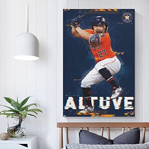 Limb Jose Altuve Sports Player HD Posters e impressões para decoração de decoração de casa Decoração de