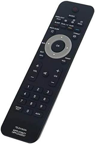 PerFascin 242254901868 ReplaceD Remote Control fit for Philips TV 40PFL4706/F7 19PFL5422D27 19PFL5402