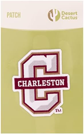 Faculdade de Charleston Patch Cougars C de C de manchas bordadas Apliques Costura ou ferro na bolsa