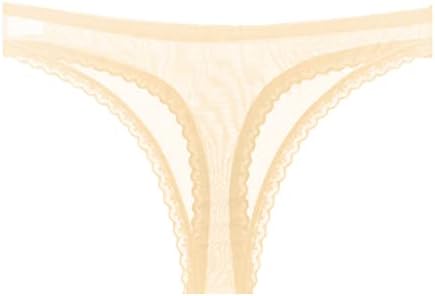 Mulheres de algodão de algodão feminino Lingerie calcinha de lingerie de renda sexy calcinha de cinto elástico para
