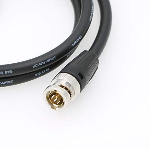 12g BNC-Coaxial Cable's Cables's Cables HD SDI BNC Male para o Cabo original em forma de L para masculino