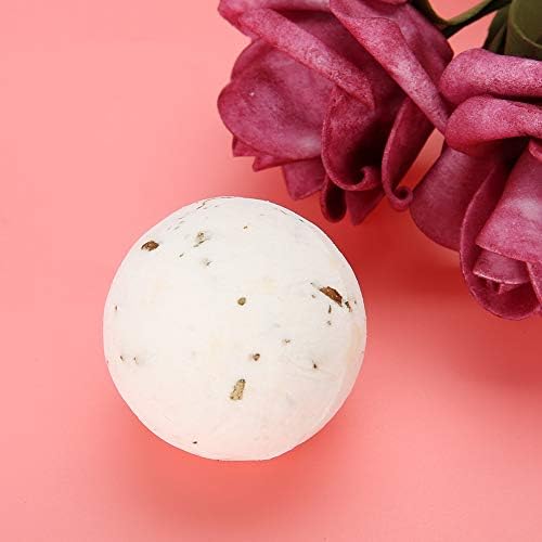 3pcs Banheiro essencial de banho de petróleo Ball Ball, com flor seca, banheira de aromaterapia para hidratação