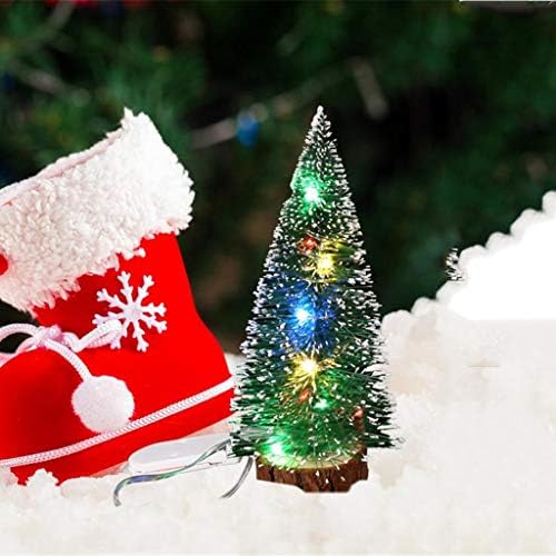 Hyuiyyyeaa Cristal String Bads for Decorações Decorações com mini luzes LEDs Decoração de Natal