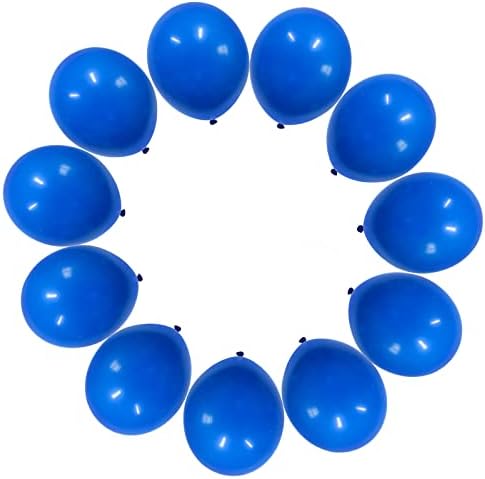 Balões azuis reais ， 100pcs balões azuis 12 polegadas Latex Thinckballoons para decorações de casamento