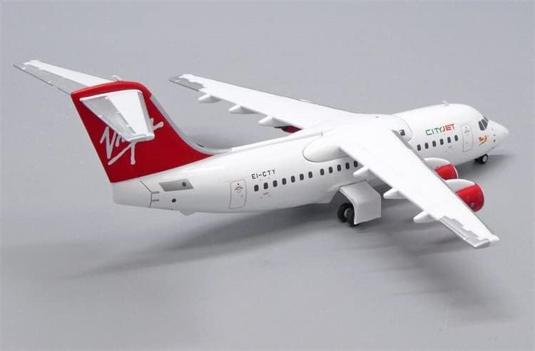 JC Wings Bae 146-200A Virgin Express City Jet EI-Cty com Stand Limited Edition 1/200 Aeronave Diecast Modelo