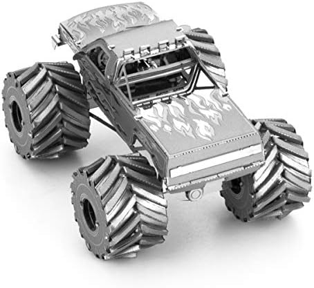 Metal Earth Fascinations Monster Truck 3D Metal Model Kit