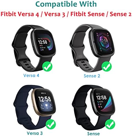Kimilar Charger Compatível com Fitbit Sense / Fitbit Sense 2, Fitbit Versa 3 / Fitbit Versa 4, Cabo de
