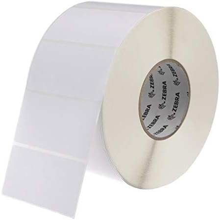 Zebra 4 x 2 em etiquetas de papel térmico direto Z-Perform 2000d Rótulos de remessa adesiva