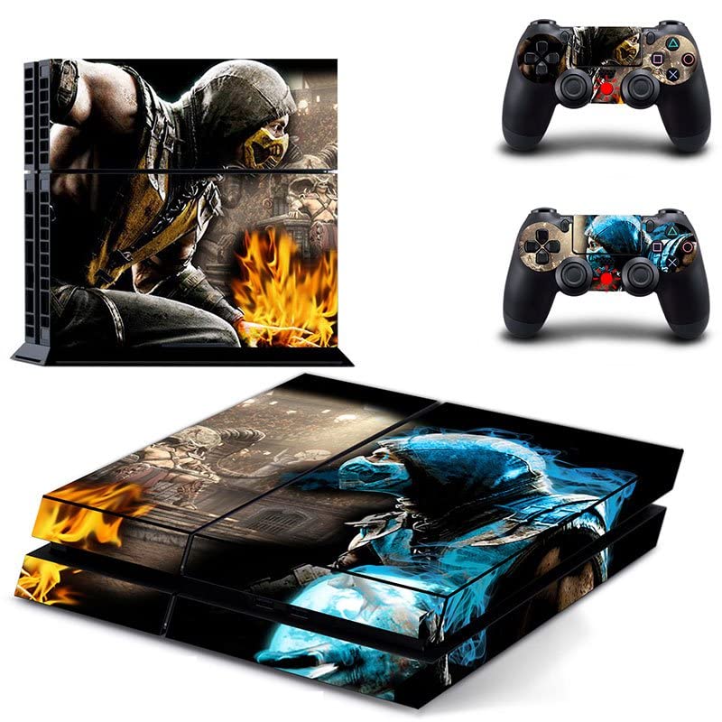 Para PS4 Normal - Game Ninja Mortal Melhor Guerra Kombat X PS4 ou PS5 Skin Skin para PlayStation 4
