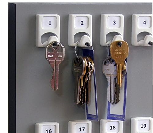 Titular da chave, suporte de chave nº 50pgs com 50 ganchos numerados para serviços de automóveis e lojas mecânicas