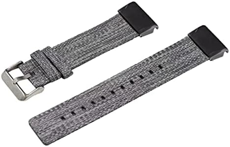 Bandkit para Garmin Fenix ​​6 6x Pro 5 5x Plus Forerunner 945 935 abordagem S60 S62 Easy Fit Tito Nylon Watchband