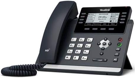 Telefone IP da Yealink T43U com o módulo de expansão EXP43