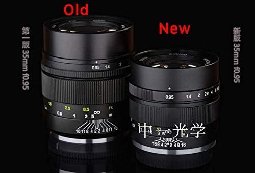 Zhongyi Mitakon Speedmaster de 35 mm f/0,95 Mark II Lens de abertura grande compacto para Sony E Mount