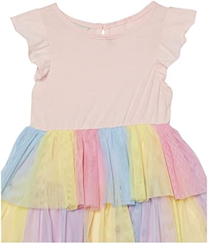Pippa & Julie Baby Girls Sleeseless Festy Dress, Fit & Flare Silhouette, inclui calcinha coordenadora,