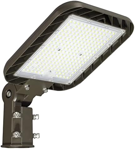 Demilare 150W Luz de estacionamento Light Instalação rápida Dusk to Dawn LED LED LUZES DE SATO COM