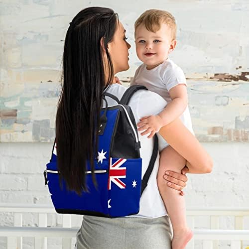 Austrália Bandeira Backpack Backpack Baby Nappy trocando sacolas multi -função Bolsa de viagem
