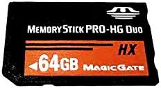 Lichifit 64 GB Memory Stick MS Pro Duo Card de memória para Sony PSP em alta velocidade de alta