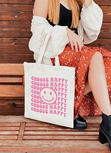 Haukea Canvas Bag para mulheres estéticas estéticas foteiras de bolsas inspiradoras para mulheres
