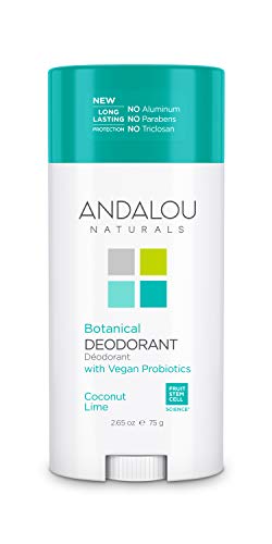 Andalou Naturals desodorante botânico, limão de coco, 2,65 oz
