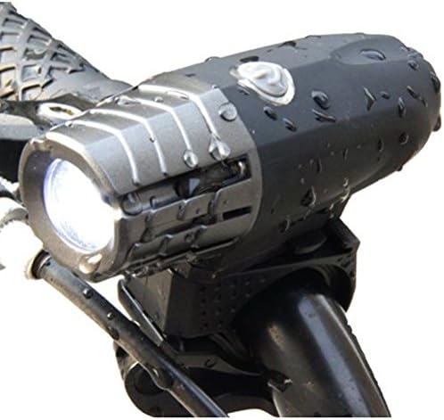Abaodam USB Bike recarregável Luz à prova d'água do farol da luz dianteira para bicicleta de bicicleta