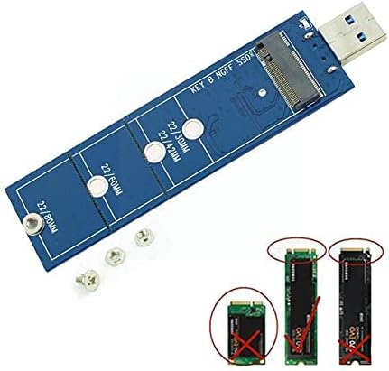Conectores M.2 para USB3.0 Adaptador B Chave M2 NGFF SSD Adapter Card 2014 2013 para o Air 2015