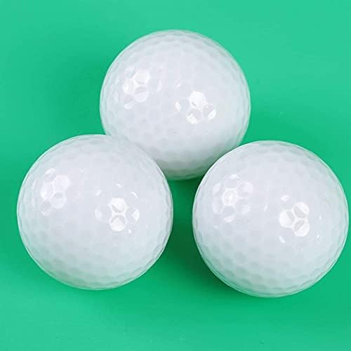 Bola de golfe, 3 PCs Pratique bolas de duas camadas de golfe