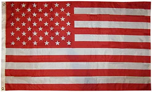 Aes American atacadale 3x5 EUA 50 estrelas vermelhas e brancas 3'x5 'Premium Quality Nylon Polyester Flag