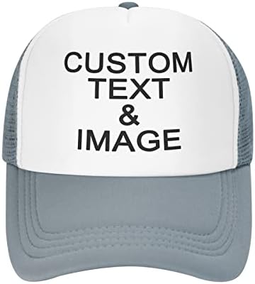 Chapéu personalizado para homens, mulheres projetam seu próprio chapéu de chapéu personalizado com fotos
