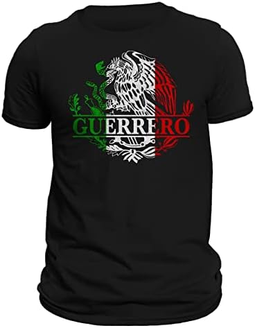 T-shirt de emblema de Eagle de Guerrero México