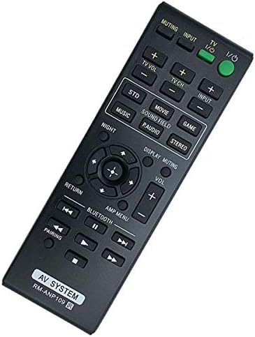 RM-ANP109 Substitua o ajuste do controle remoto para a Sony Audio Video Home Theater Som System AV