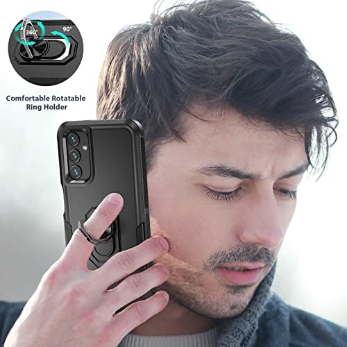 Para Samsung Galaxy A14 5G Caso: Dual Camada à prova de choque de choque Capso de celular Tampa
