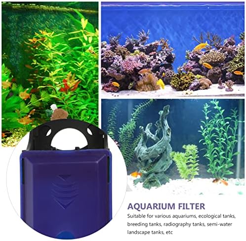 Mipcase pendurado tanque de peixe filtro aquário tanque de peixe aquário caixa externa filtro aquário filtro