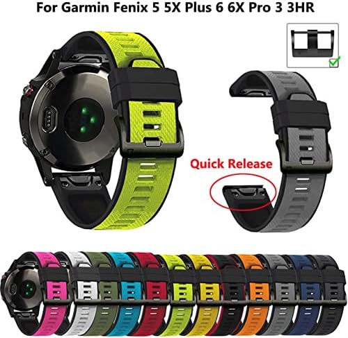 Ilazi New Smart Watch Band Straps para Garmin Fenix ​​6 6s 6x 5x 5 5s 3 3HR Forerunner 935 945 S60 Straping