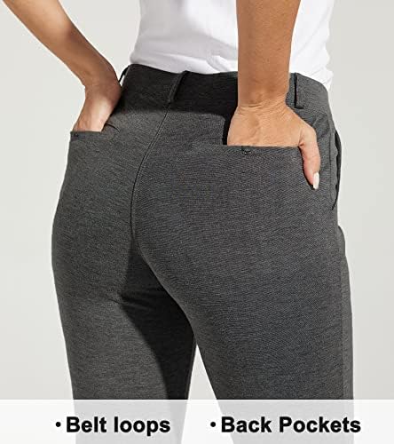 Willit Women's Yoga Dress Pants Skinny Work Slacks Slim Fit Stretch Office Casual Petite/regular