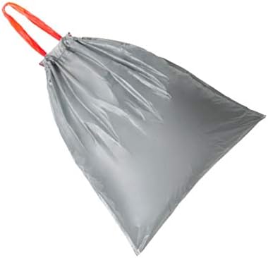 Topbathy Sacos de lixo de cordão de empate 75 PCs Reciclagem de sacos de armazenamento portátil Plástico