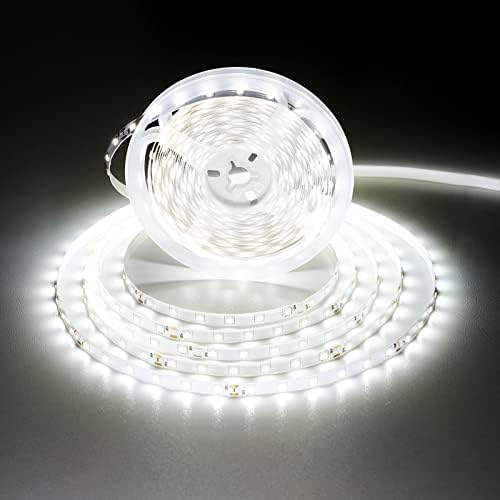 CT CapeTronix White LED Trip Light, LED Light Strip White, Daylight Bright Fita LED Light, para quarto, cozinha,