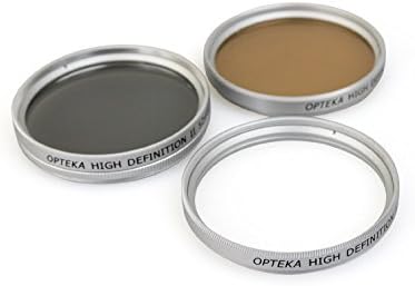 Opteka 67mm HD2 Kit de filtro de 3 peças para Nikon 24-85mm f/3,5-4.5, 70-300mm f/4.5-5.6, 18-70mm