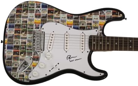 Brian Wilson assinou autógrafo em tamanho real personalizado único 1/1 Fender Stratocaster Guitar com James Spence