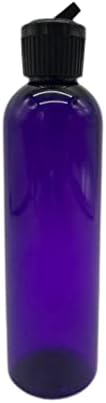 Fazendas naturais 4 oz Purple Cosmo BPA Garrafas grátis - 8 pacote de contêineres vazios recarregáveis ​​-
