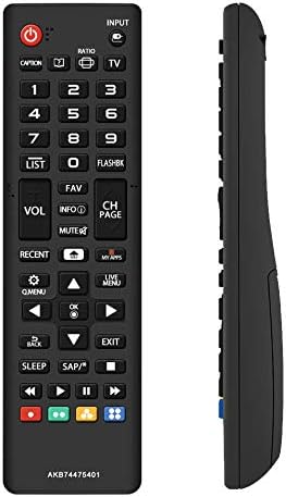 New AKB74475401 Remote Control Replacement for LG TV 43LF5900 43UF6400 43UF6430 43UF6800 43UF6900 43UF7590 43UF7600