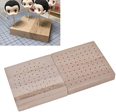 Zhongjiuyuan 2 peças Modelo de madeira Base Board Board Potter