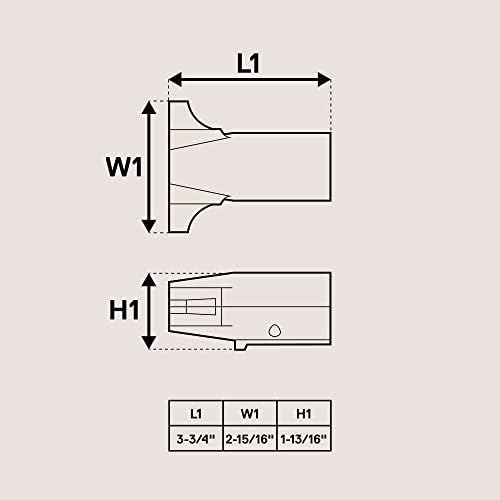 LED online LED Blade 7-Way para adaptador de reboque de 5 vias [Terminais de cobre com níquel] [Habitação