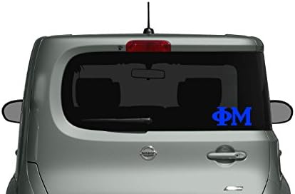 Phi Mu - carro, laptop de caminhão, adesivo de decalques do MacBook