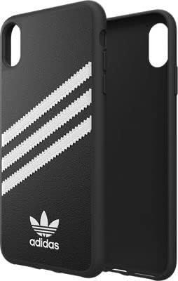 Adidas 33260 Samba Case para iPhone XS Max - preto com listras brancas