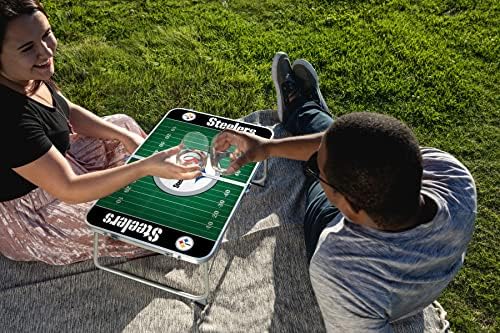 Time de piquenique Pittsburgh Steelers Mini Portable Table