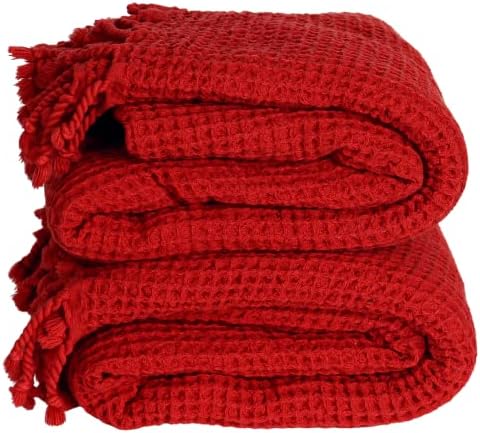 Puskul - Pacote de 2 toalhas de waffle - toalhas finas, leves e rápidas de banho seco - originalmente toalhas