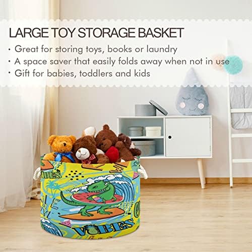 Xigua grande cesta para brinquedos de dinossauros Caixa de armazenamento da caixa de armazenamento Crianças Crianças